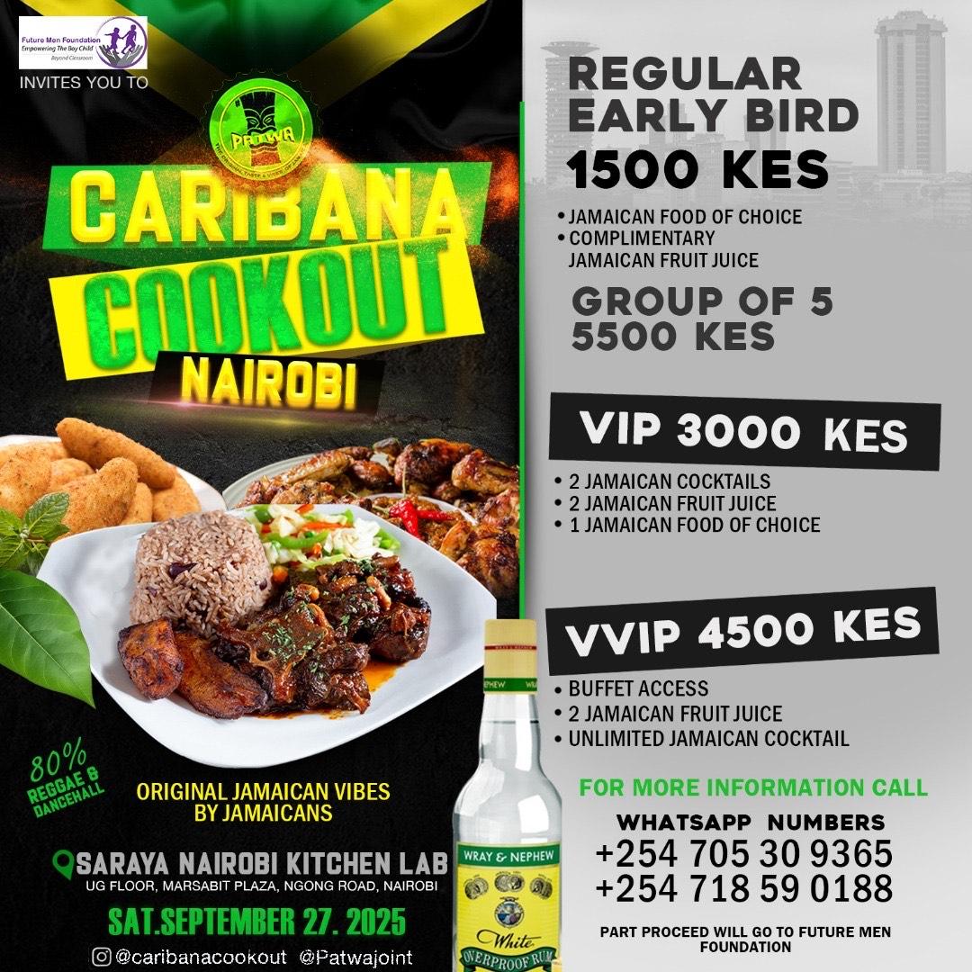 Caribana Cookout – A Taste of Jamaica in Nairobi!