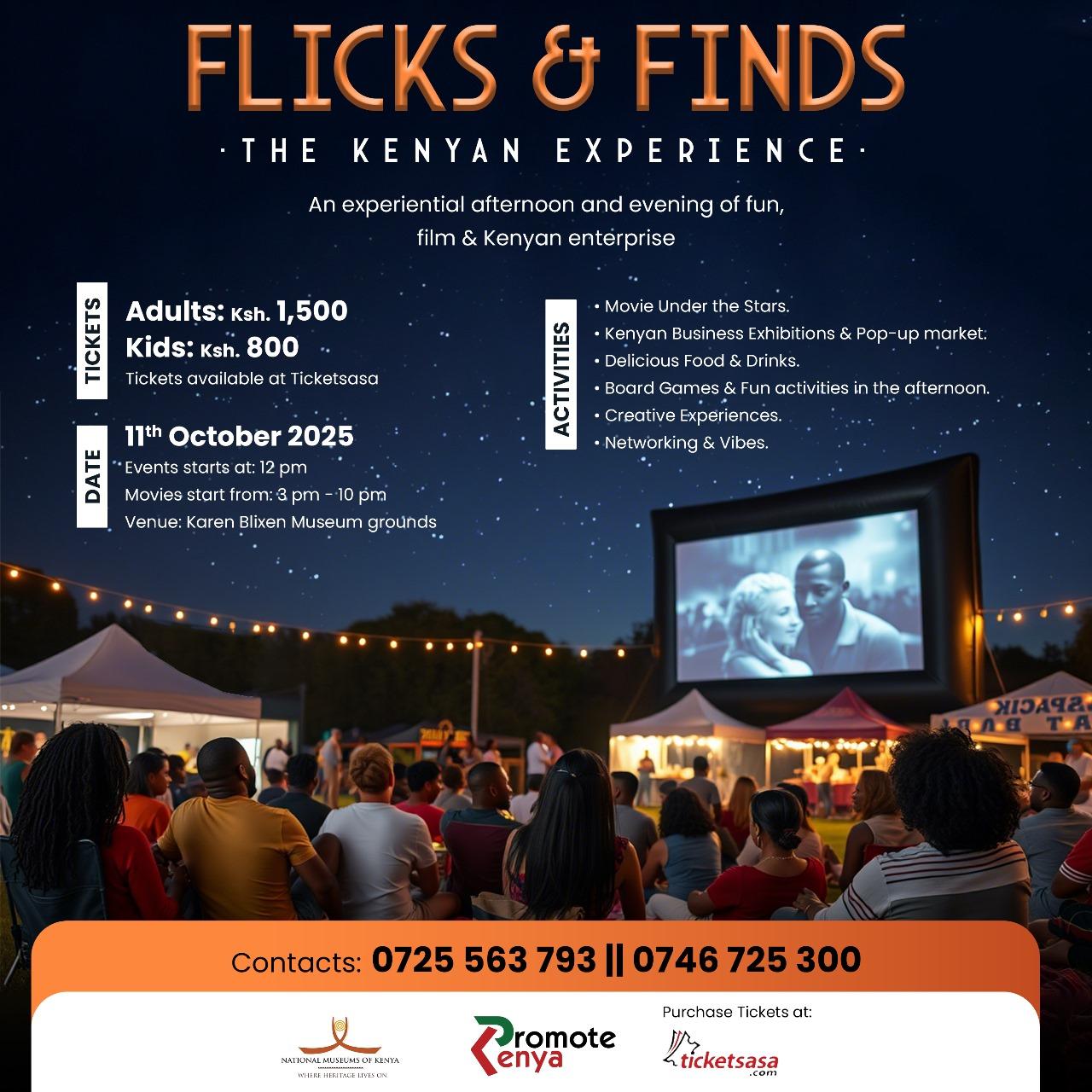 Flicks & Finds-The Kenyan Experience