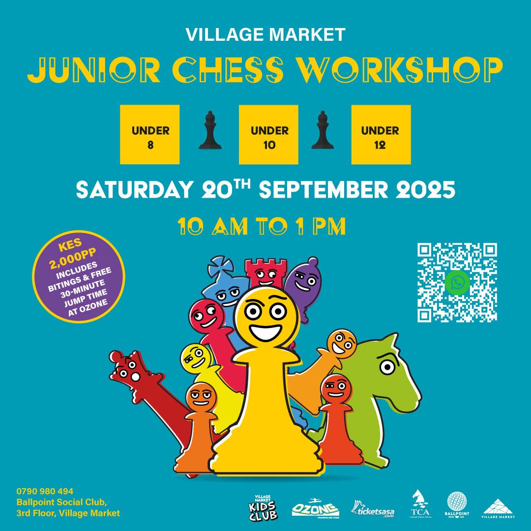 Village Market Junior Chess Workshop-September Edition