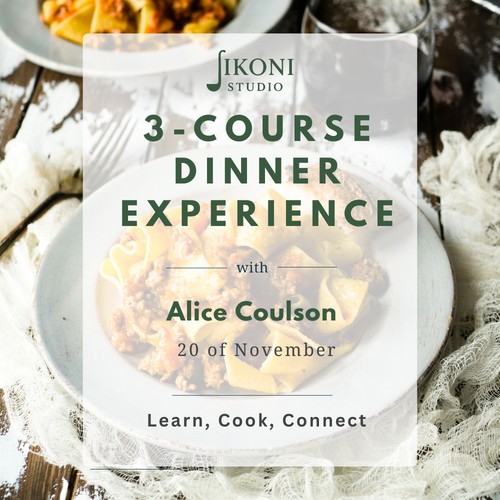 Jikoni Studio 3-Course Dinner Experience – Evening Class