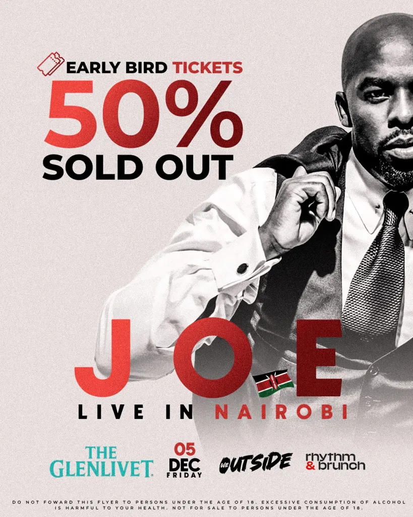 Joe Thomas Live in Nairobi