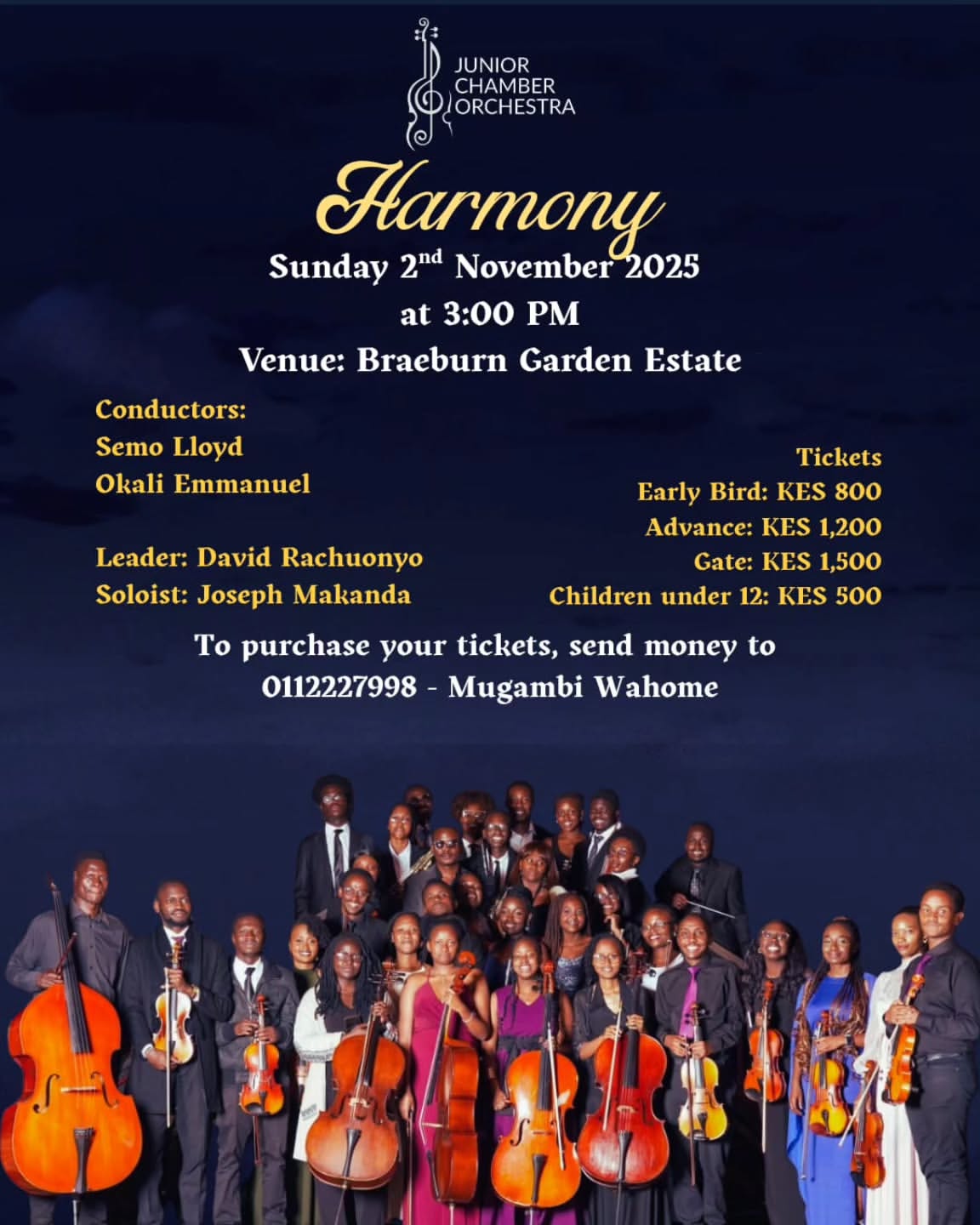 Junior Chamber Orchestra Harmony Concert