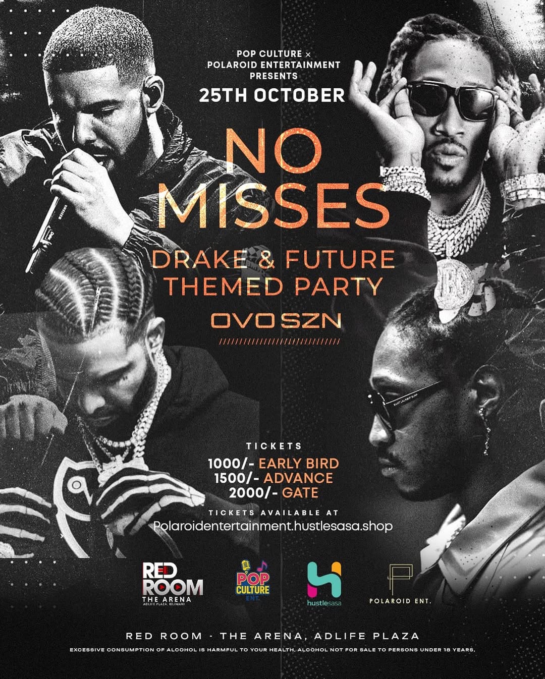 No Misses: Drake & Future Themed Party