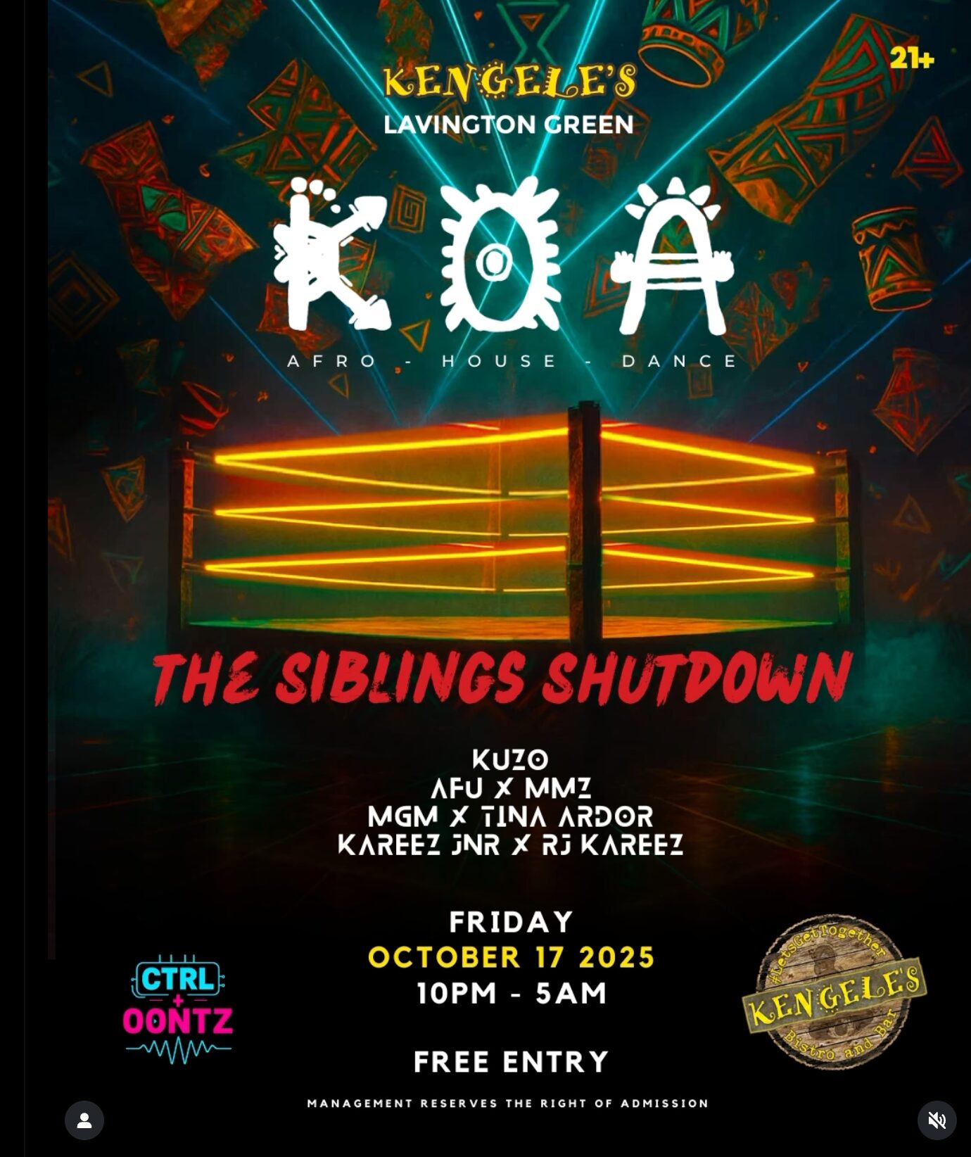 The Siblings Shutdown