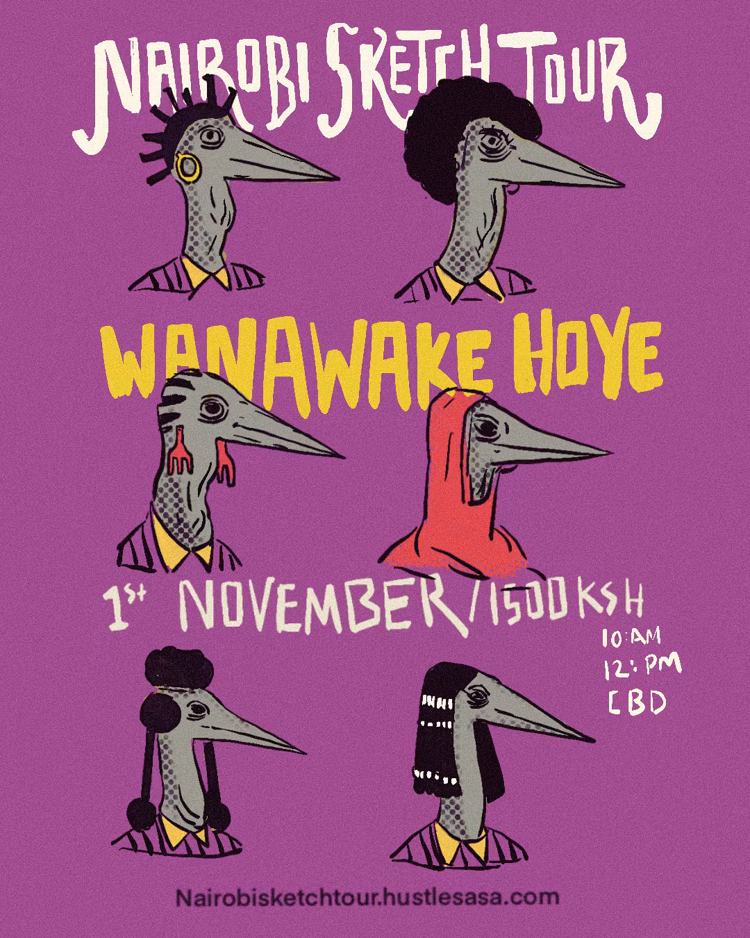 Wanawake Hoye Sketch Tour