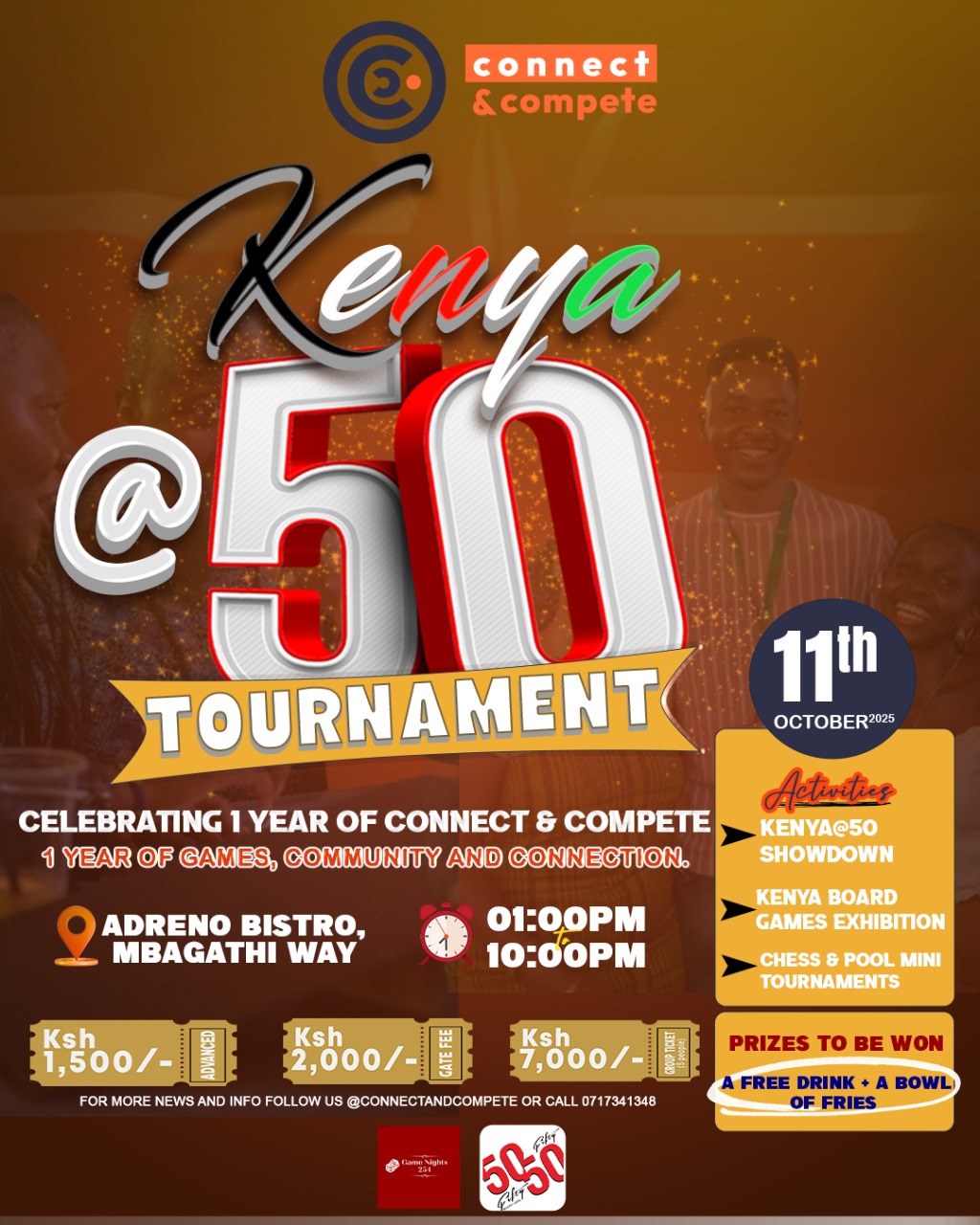 Kenya @50 Tournament x 1 Year Anniversary