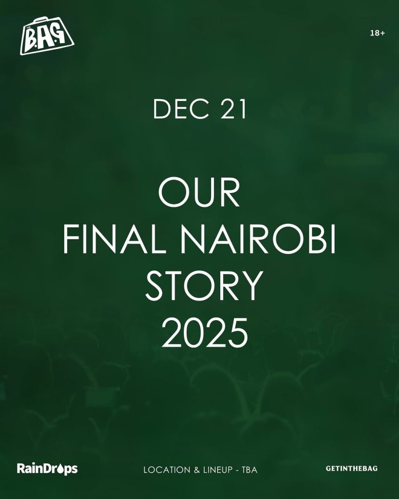 The B.A.G: Goodbye Nairobi