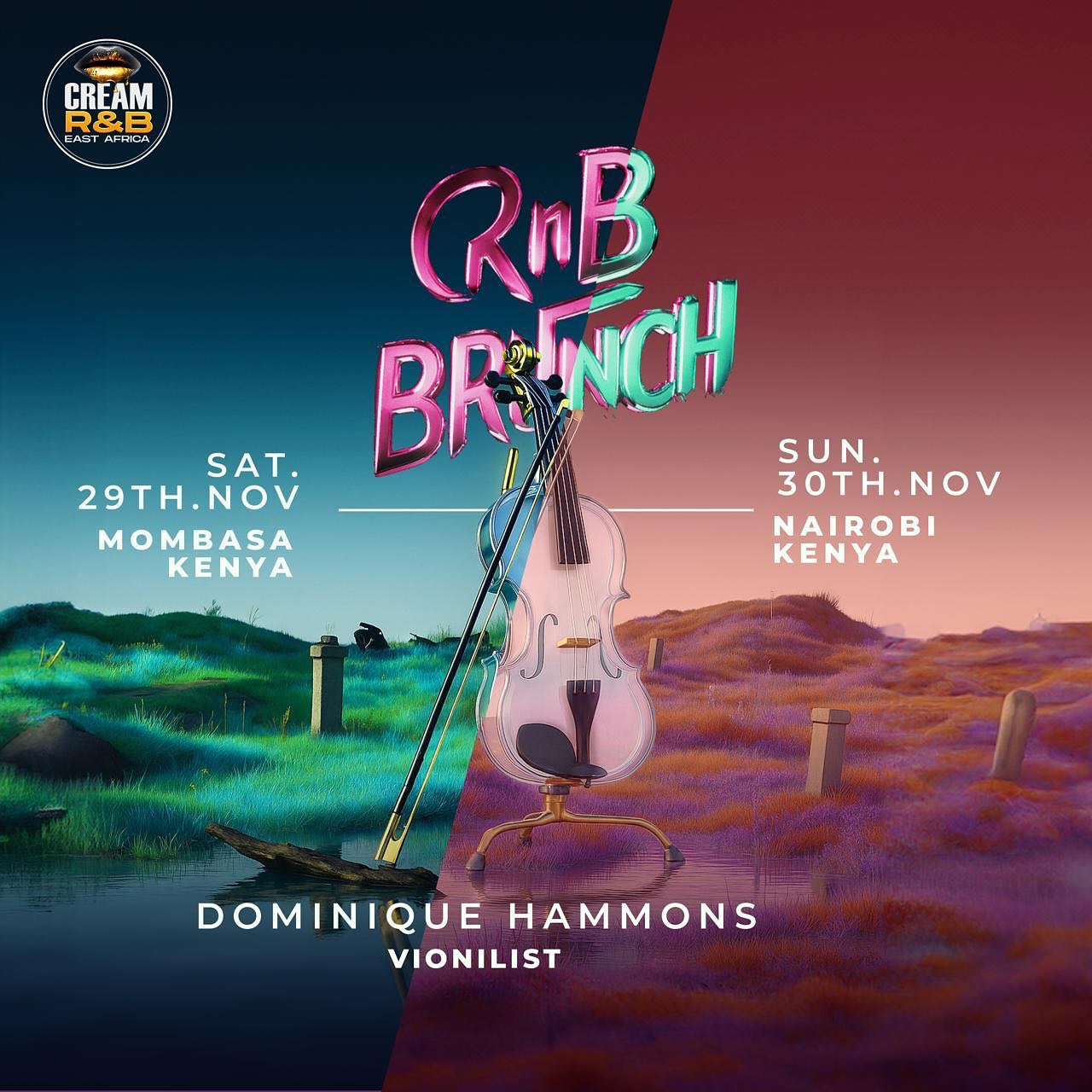 RnB Brunch Dominique Hammons Nairobi