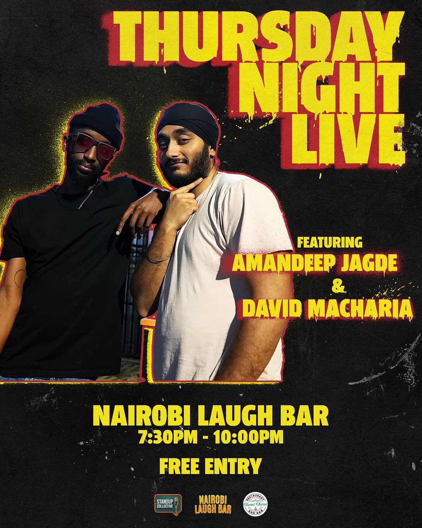 Thursday Night Live with Amandeep Jagde & David Macharia