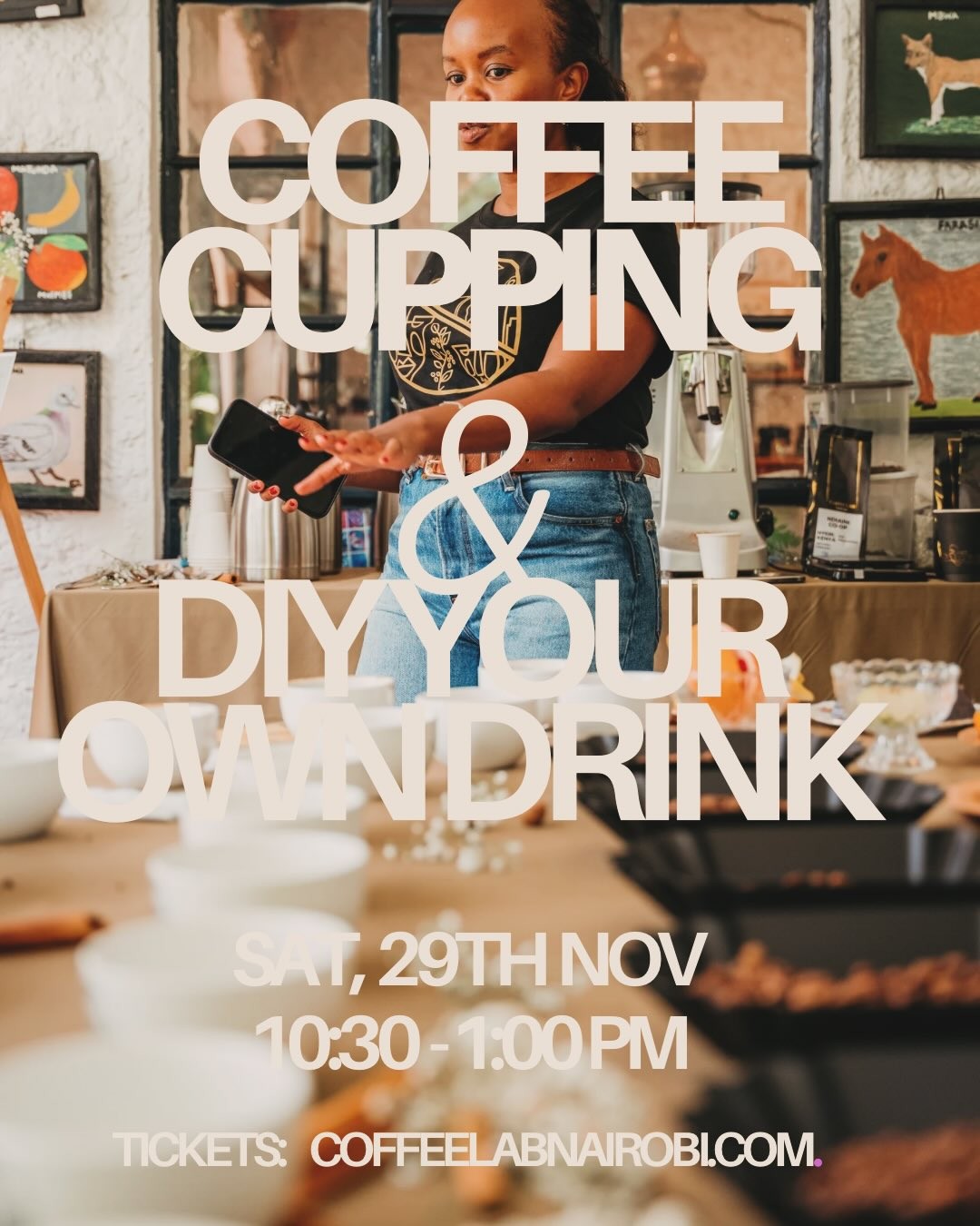 Cup and DIY Brew • Coffee Lab Nairobi
