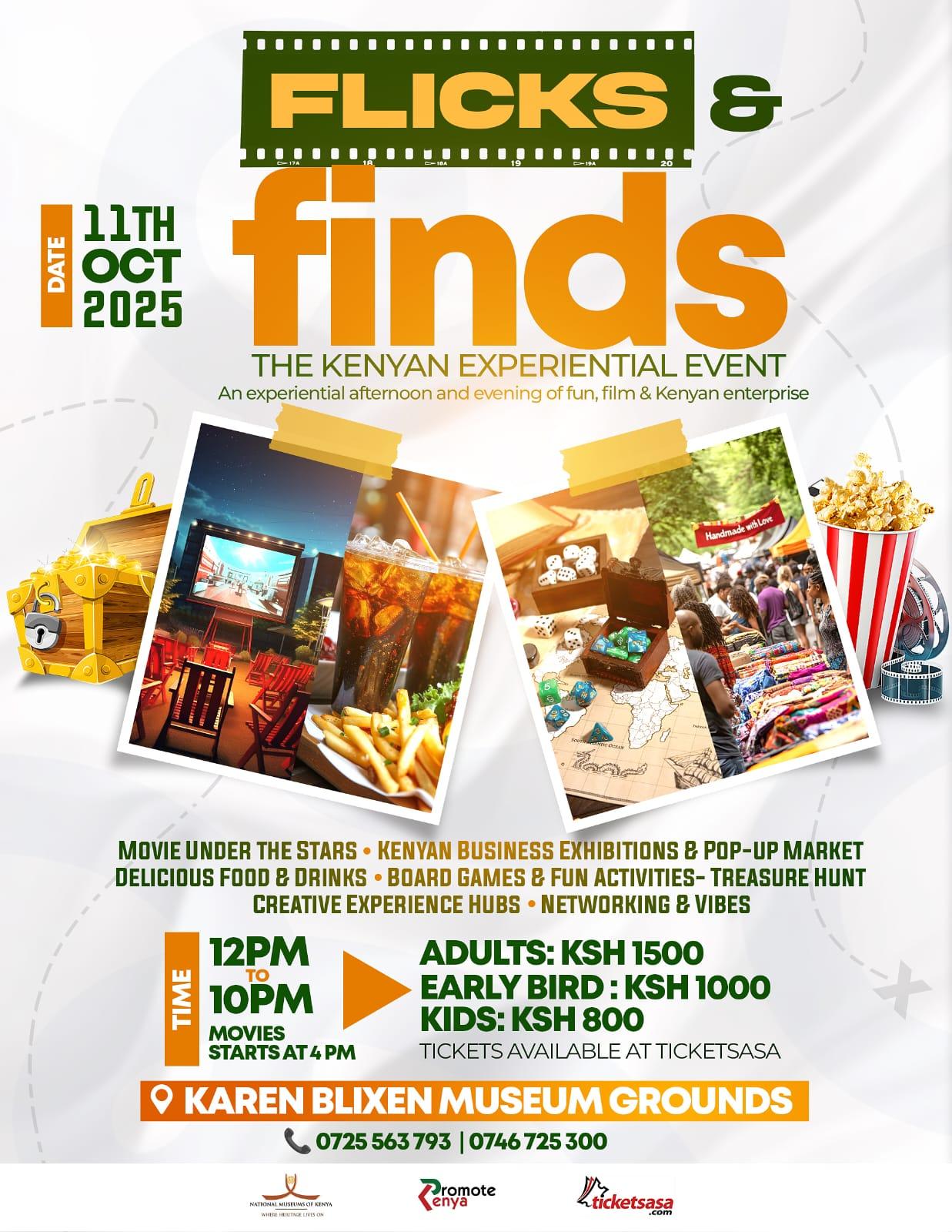 Flicks & Finds • The Kenyan Experience