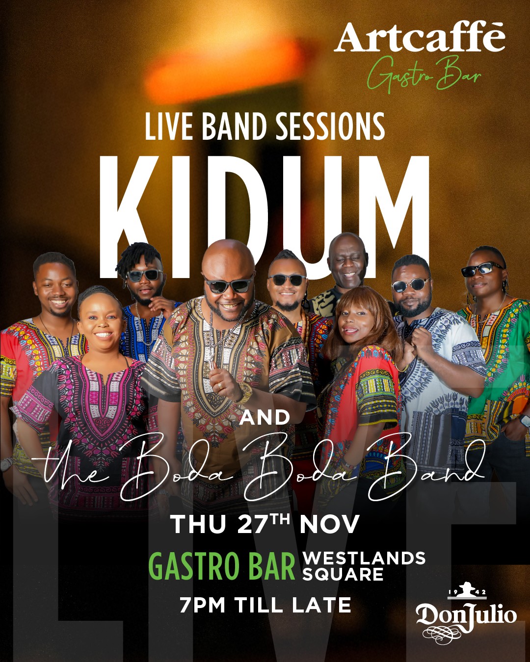 Kidum & The Boda Boda Band Live Band Sessions