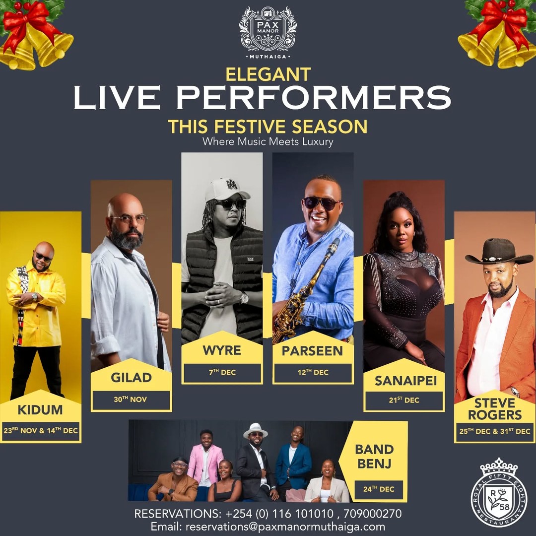 Live Performances at Pax Manor