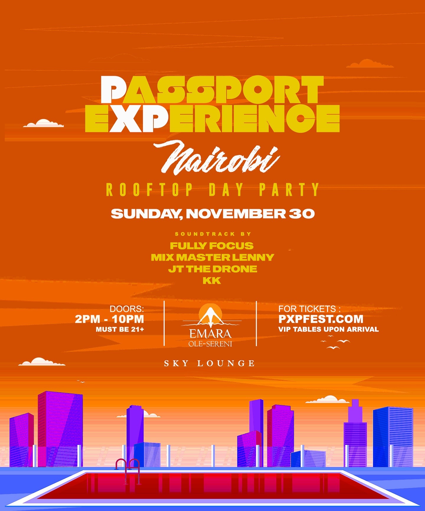 Rooftop Day Party • Passport Experience