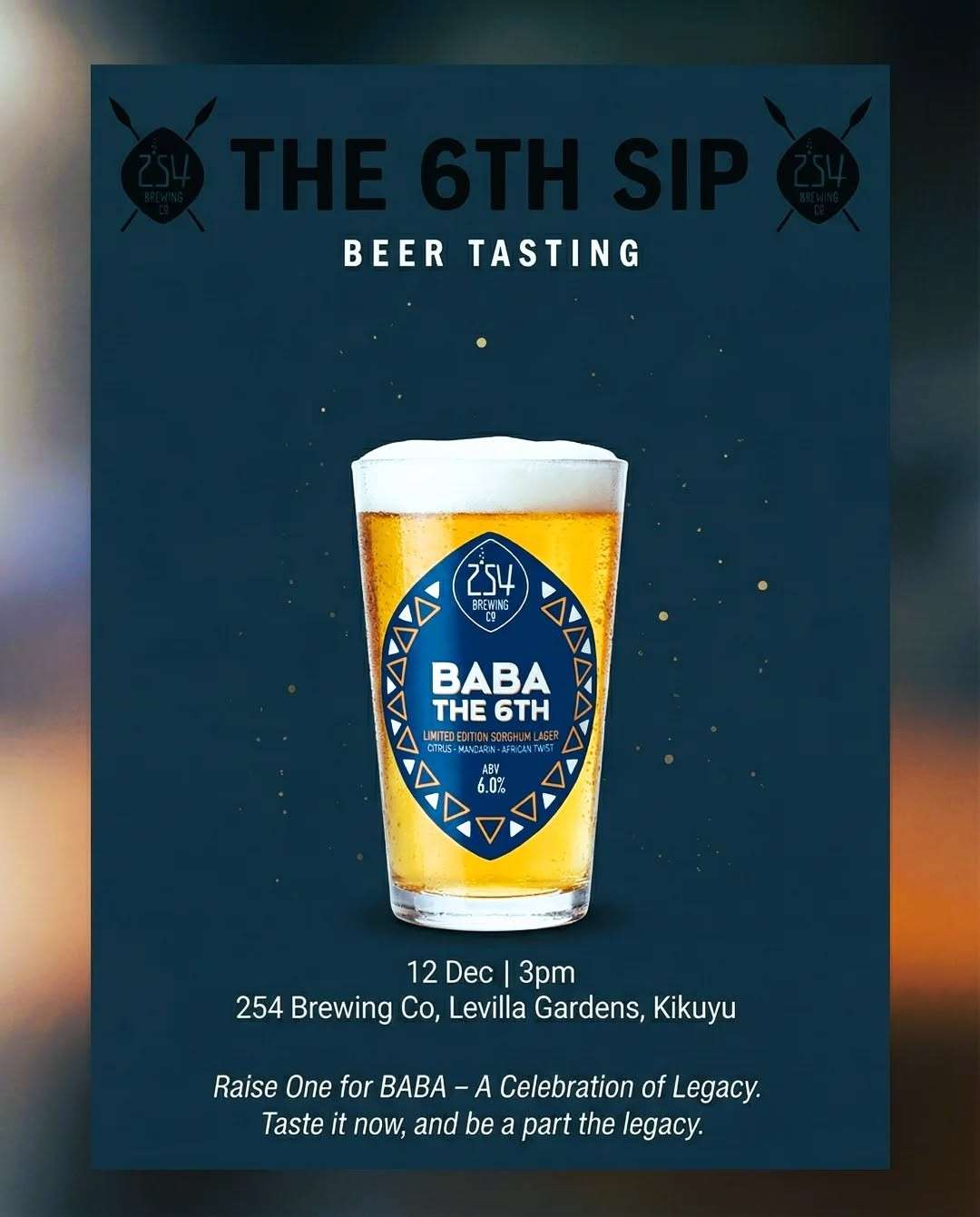 The 6th Sip Beer Tasting