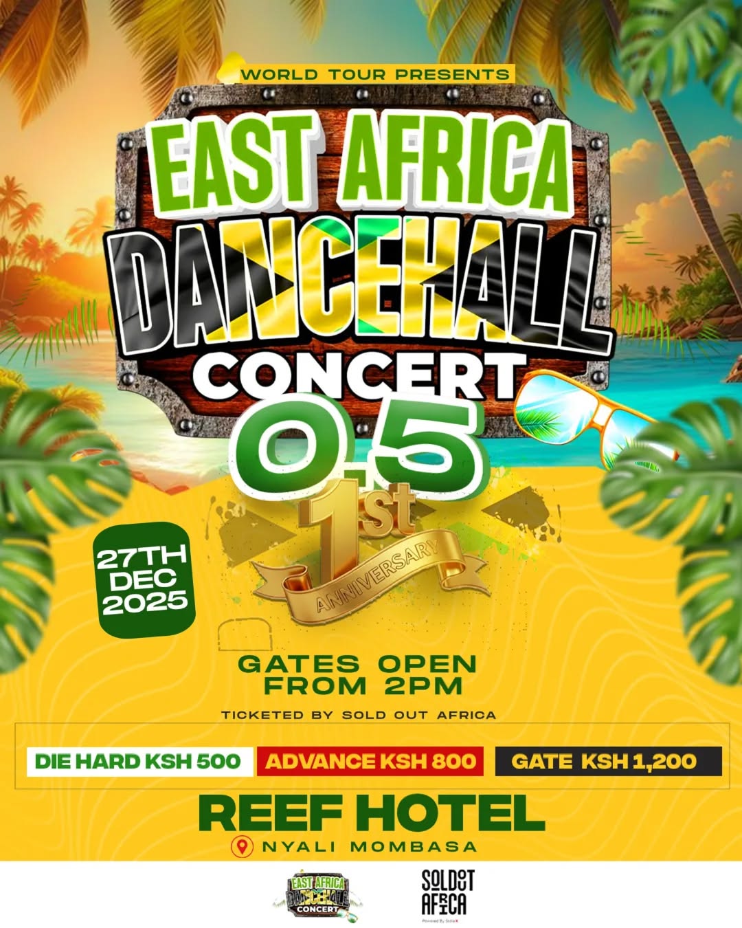 East Africa Dancehall Concert SSN5 • 1st Anniversary Edition