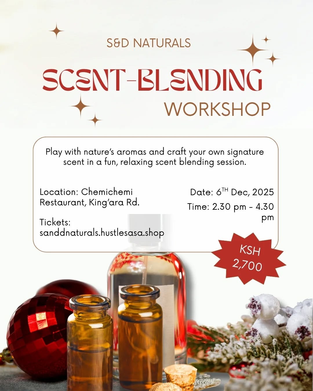 Scent Blending Workshop