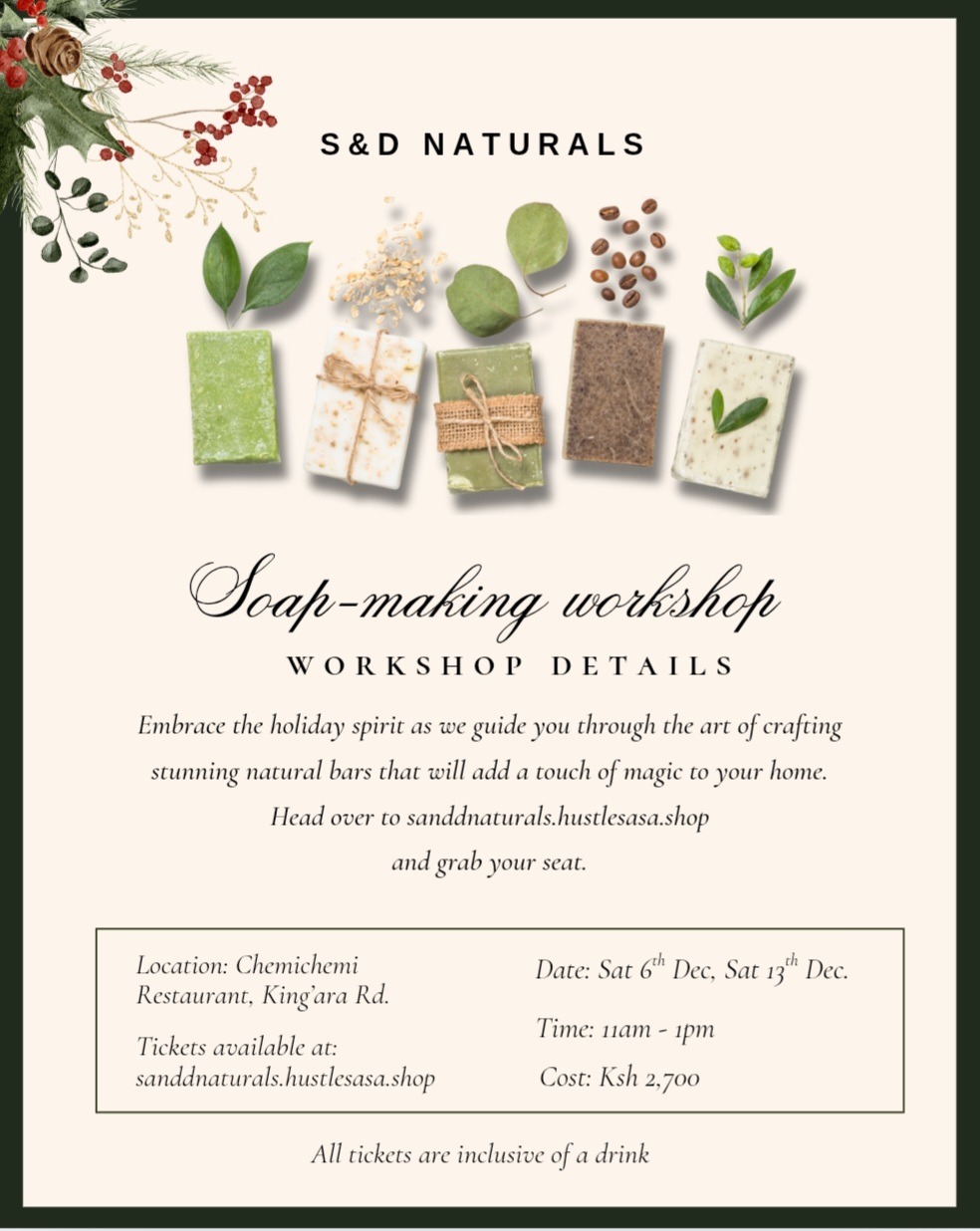 Soap Making Workshop