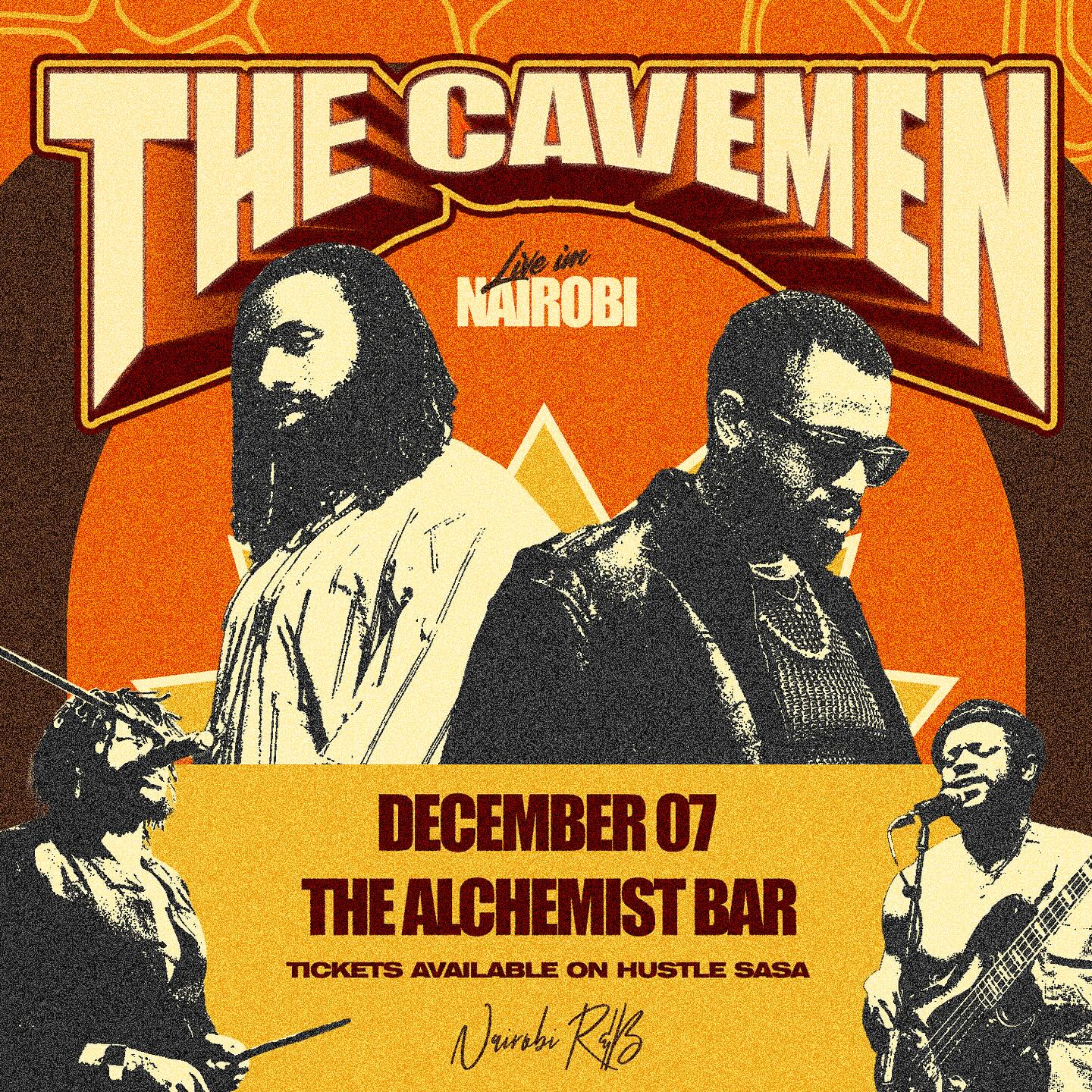The Cavemen LIVE in Nairobi
