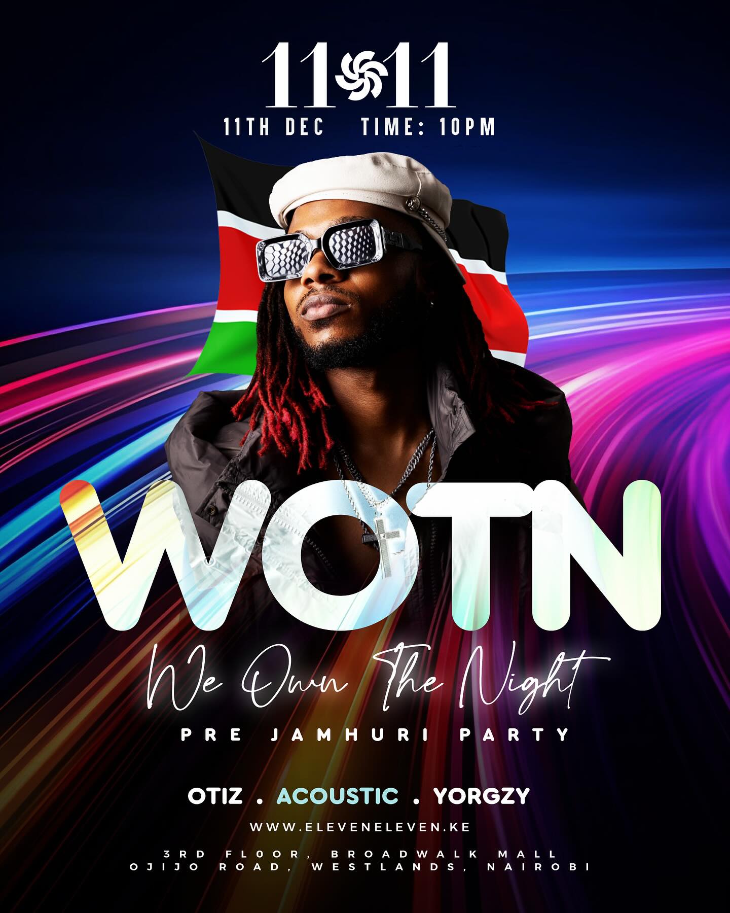 11:11 We Own The Night • Pre Jamhuri Party