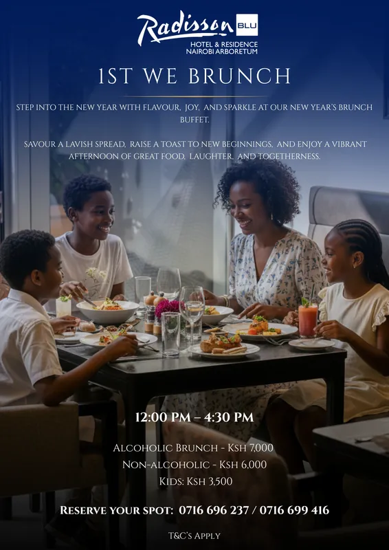 1st We Brunch • Radisson New Year Brunch Buffet