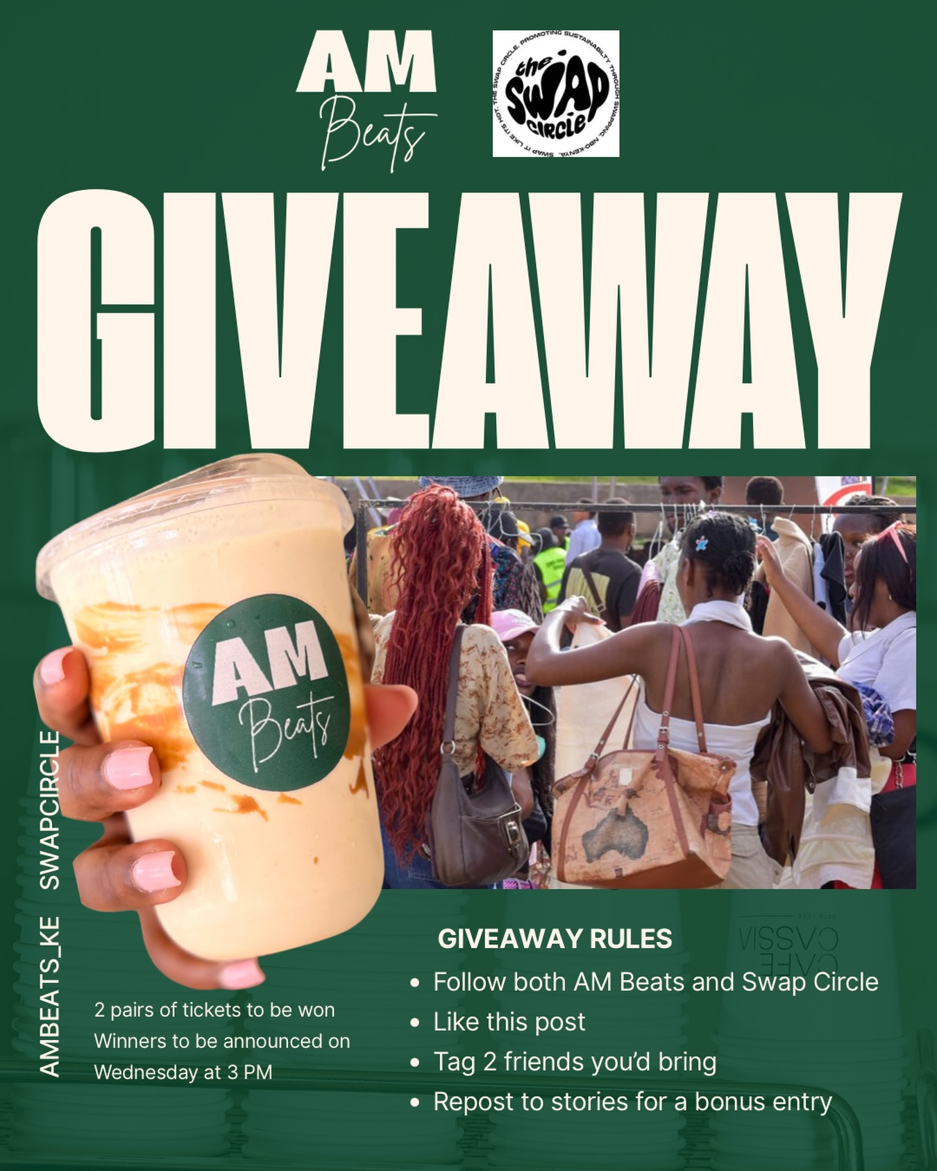 AM Beats Vol.7 • Nairobi’s Freshest Sober Party