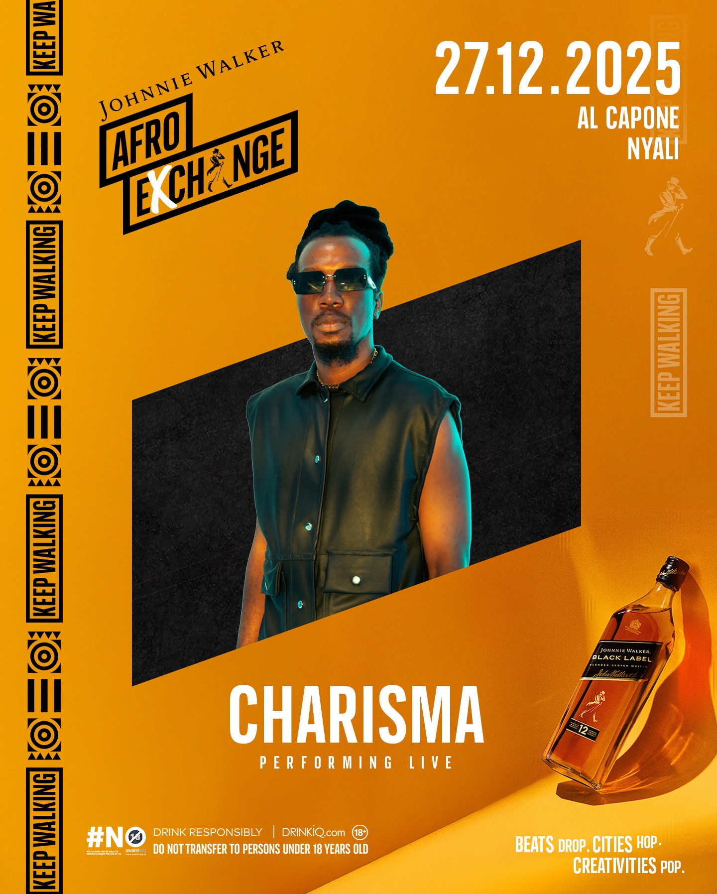 Charisma LIVE • Johnnie Walker Afro Exchange