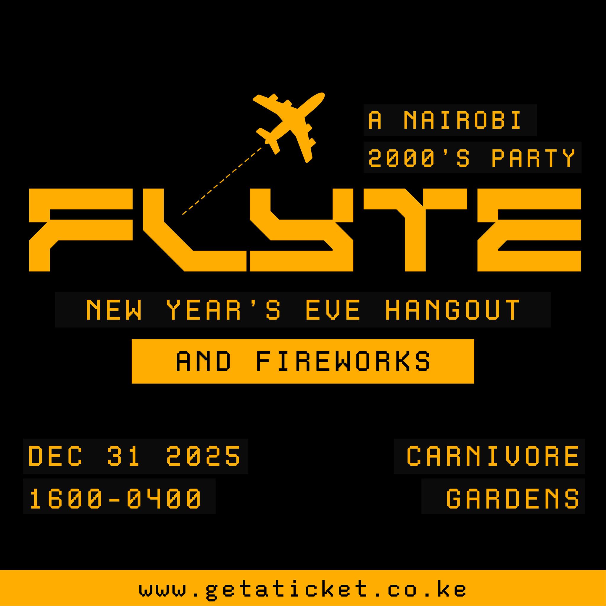 FLYTE • New Year’s Eve Hangout & Fireworks