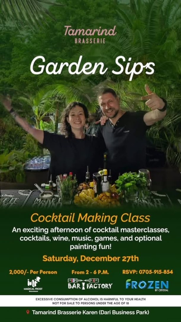 Garden Sips • Cocktail Making Class