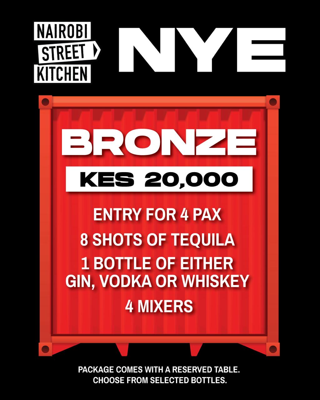 NYE with Nairobi Street Kitchen