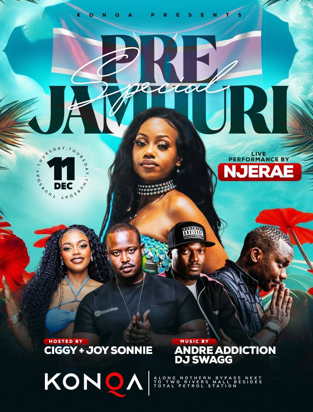 Pre Jamhuri Special • Njerae LIVE at KONQA