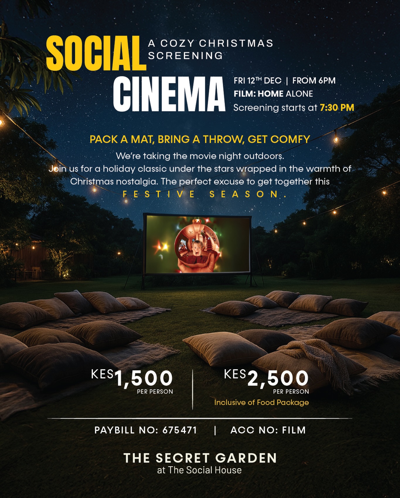 Social Cinema • A Cozy Christmas Screening