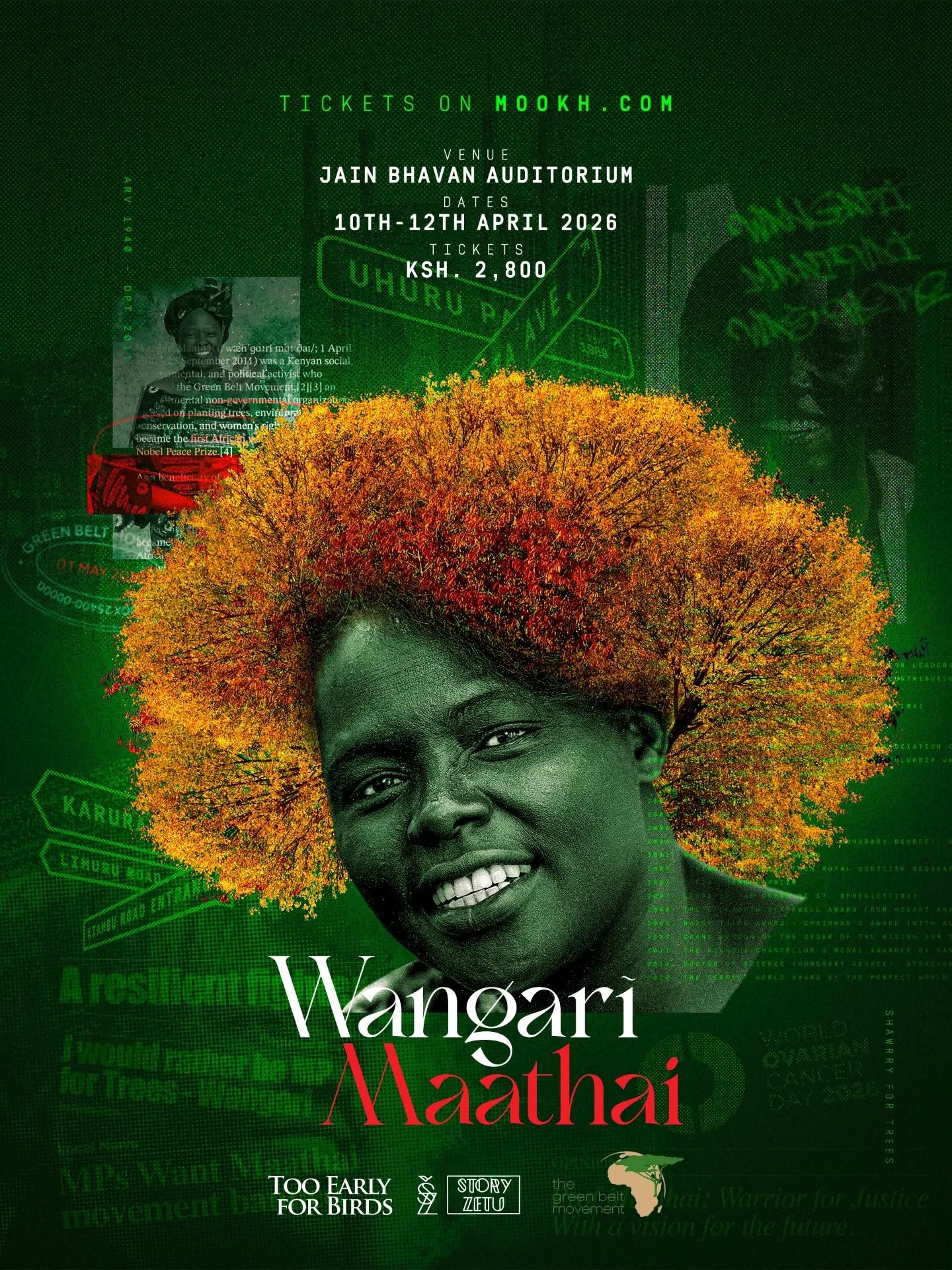 Wangarĩ Maathai • Too Early for Birds