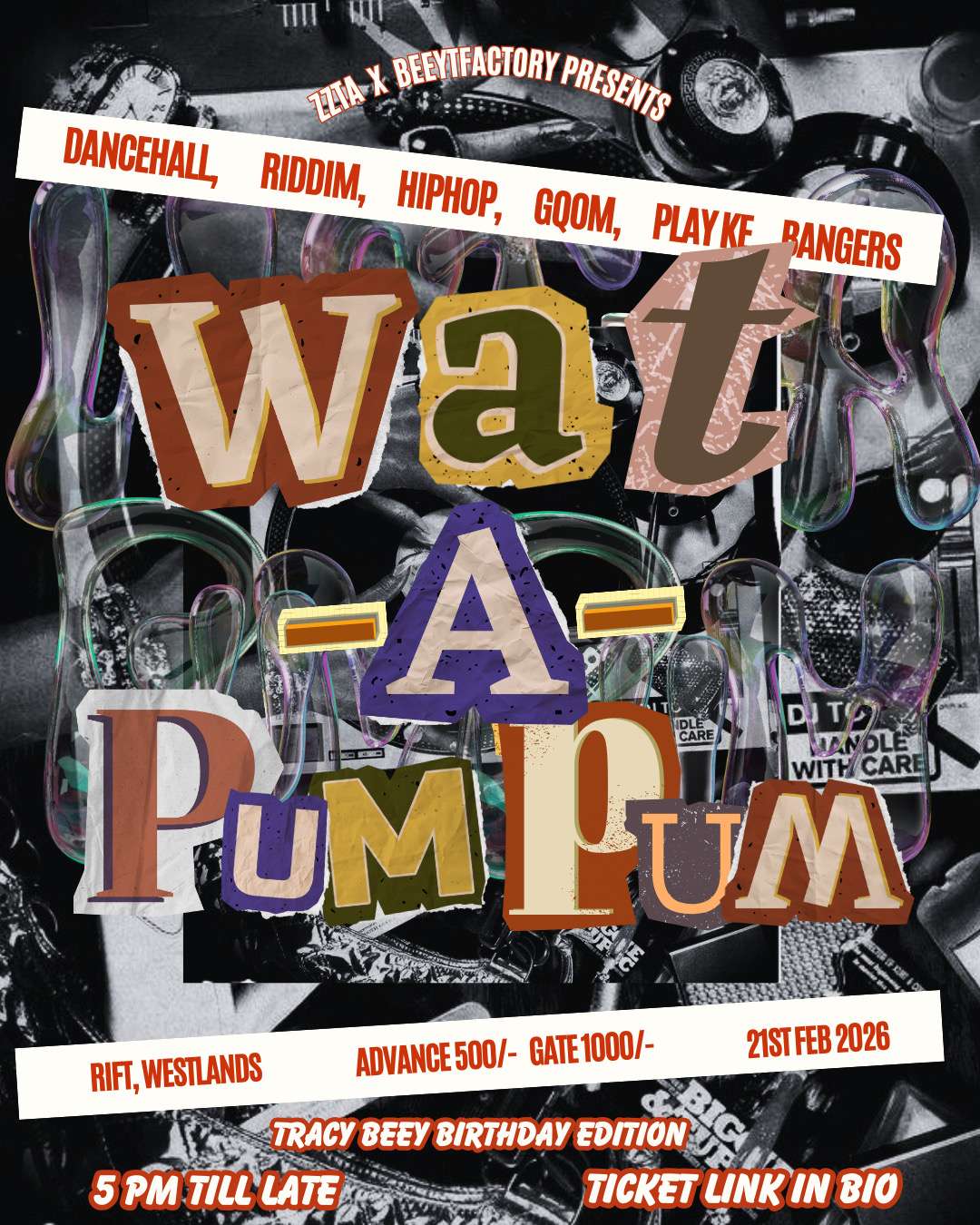 Tickets | WAT-A-PUMPUM - Nairobi Events Guide