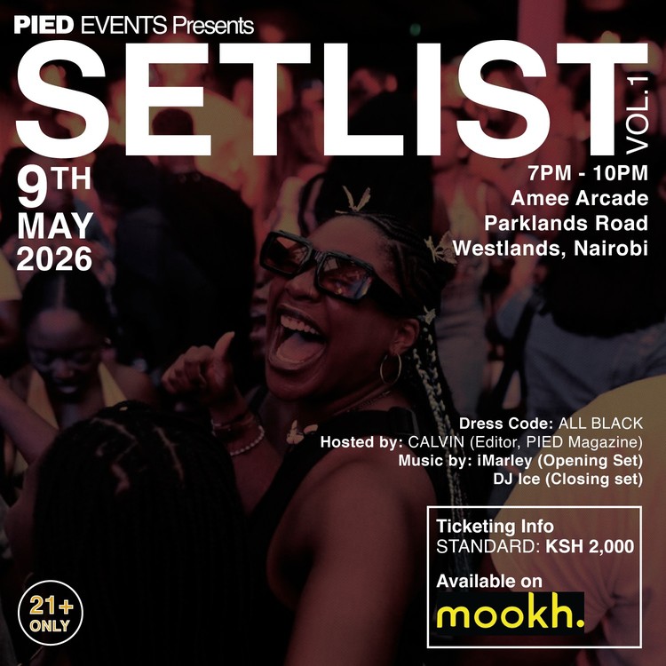 Levara Setlist Tickets | SETLIST Vol. 1 - Nairobi Events Guide