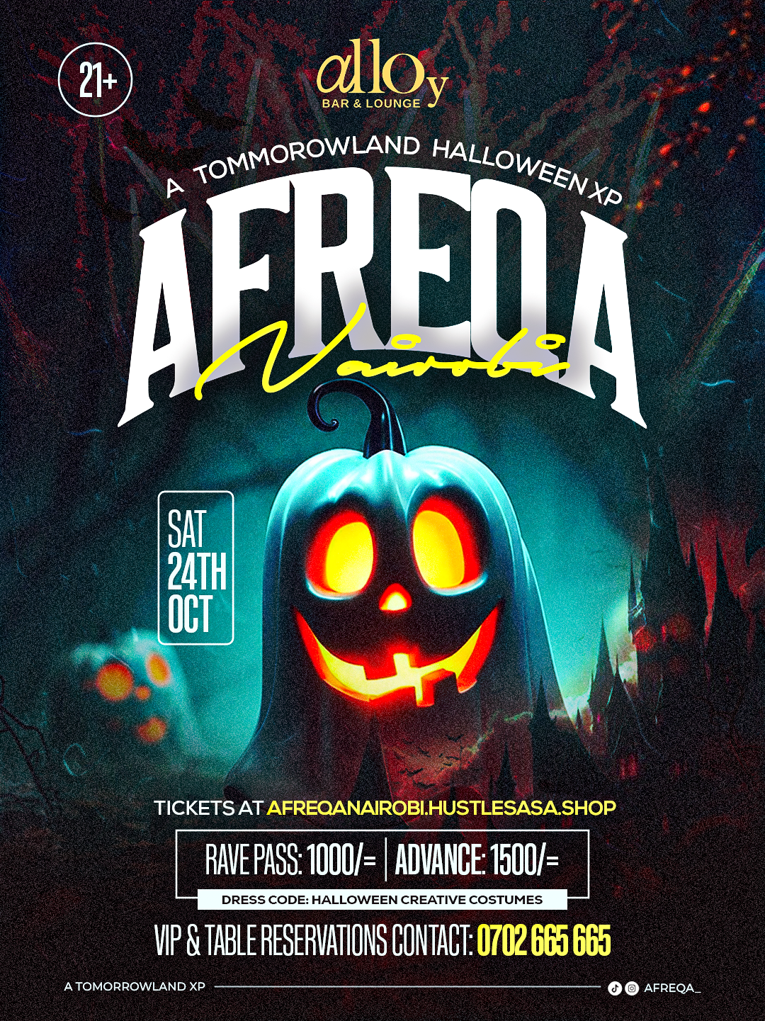AFREQA Nairobi • A Tomorrowland Halloween XP