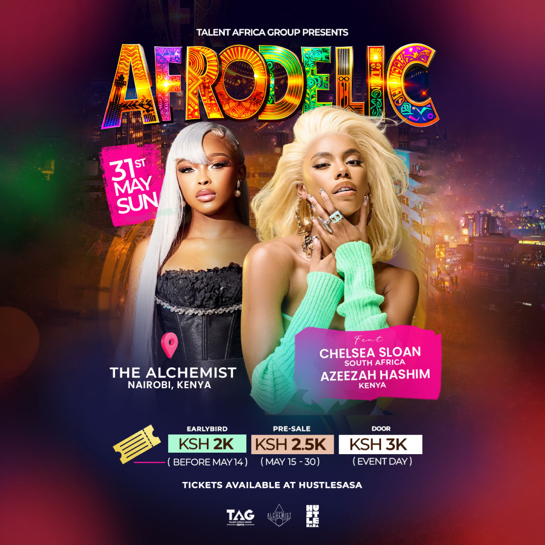 Tickets | Afrodelic • Chelsea Sloan x Azeezah Hashim LIVE - Nairobi ...