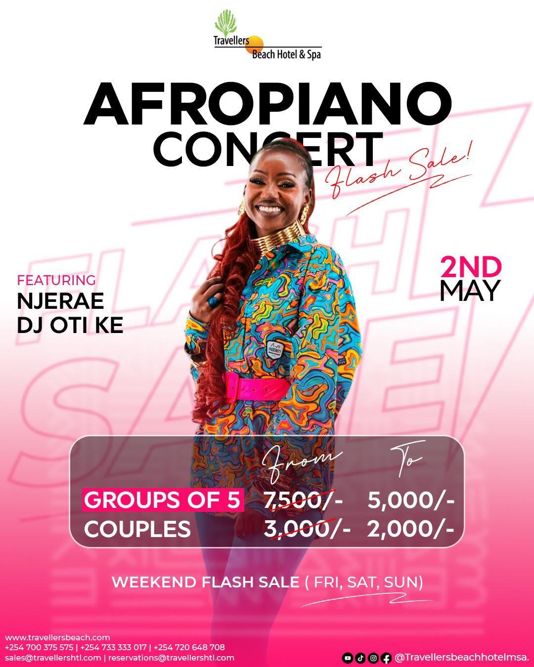 Tickets | Afropiano Concert • Njerae LIVE - Nairobi Events Guide