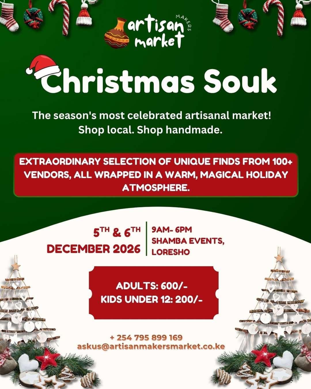 Artisan Makers Market Christmas Souk