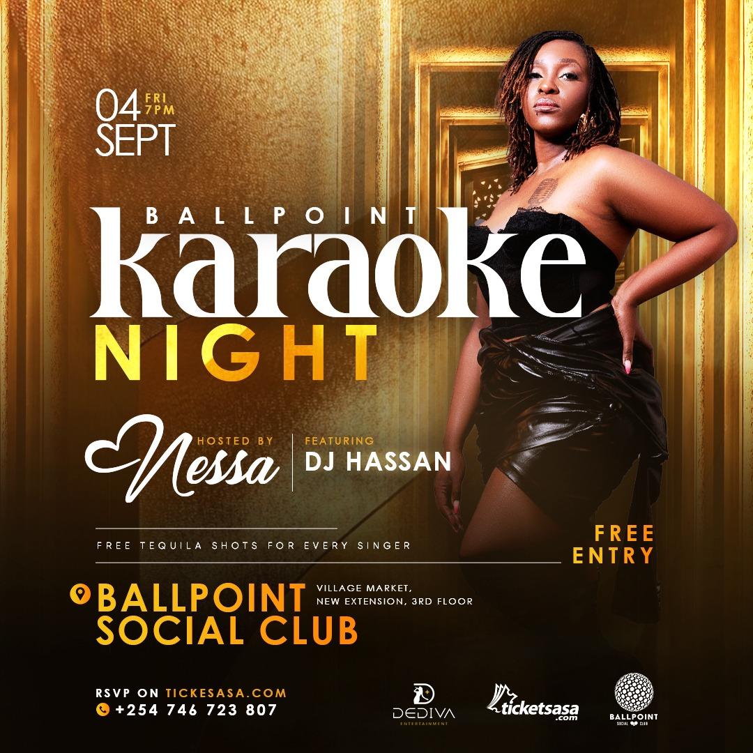 Ballpoint Karaoke - September Edition with Nessa & Dj Hassan