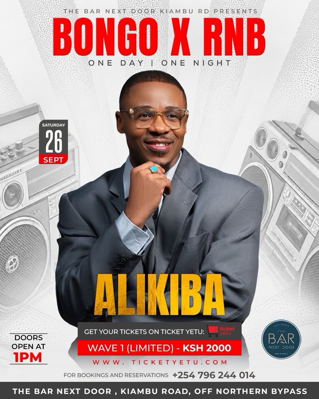 Bongo x RnB - Alikiba LIVE
