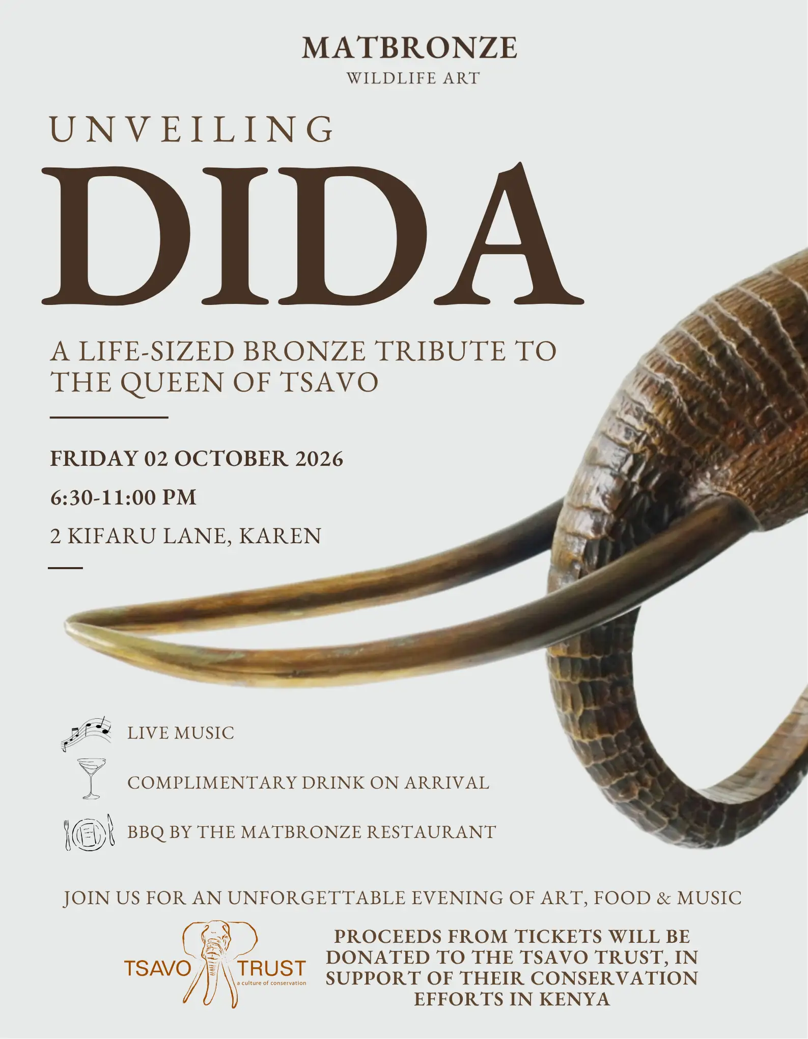 Bronze Nights Exhibition - Unveiling Dida