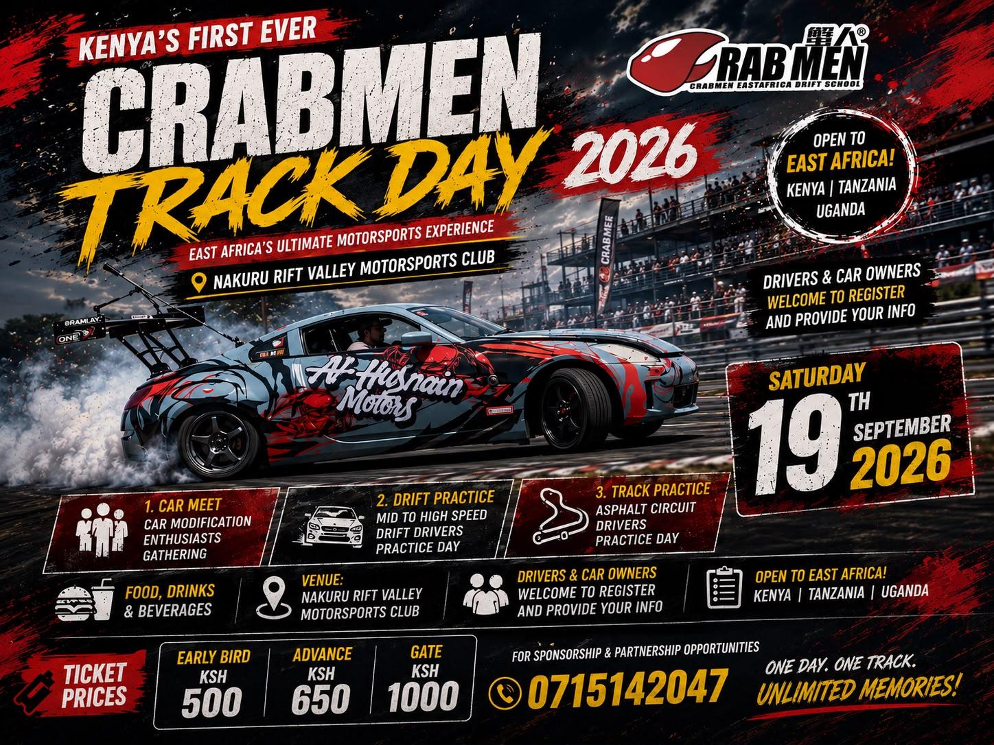 Crabmen Track Day 2026