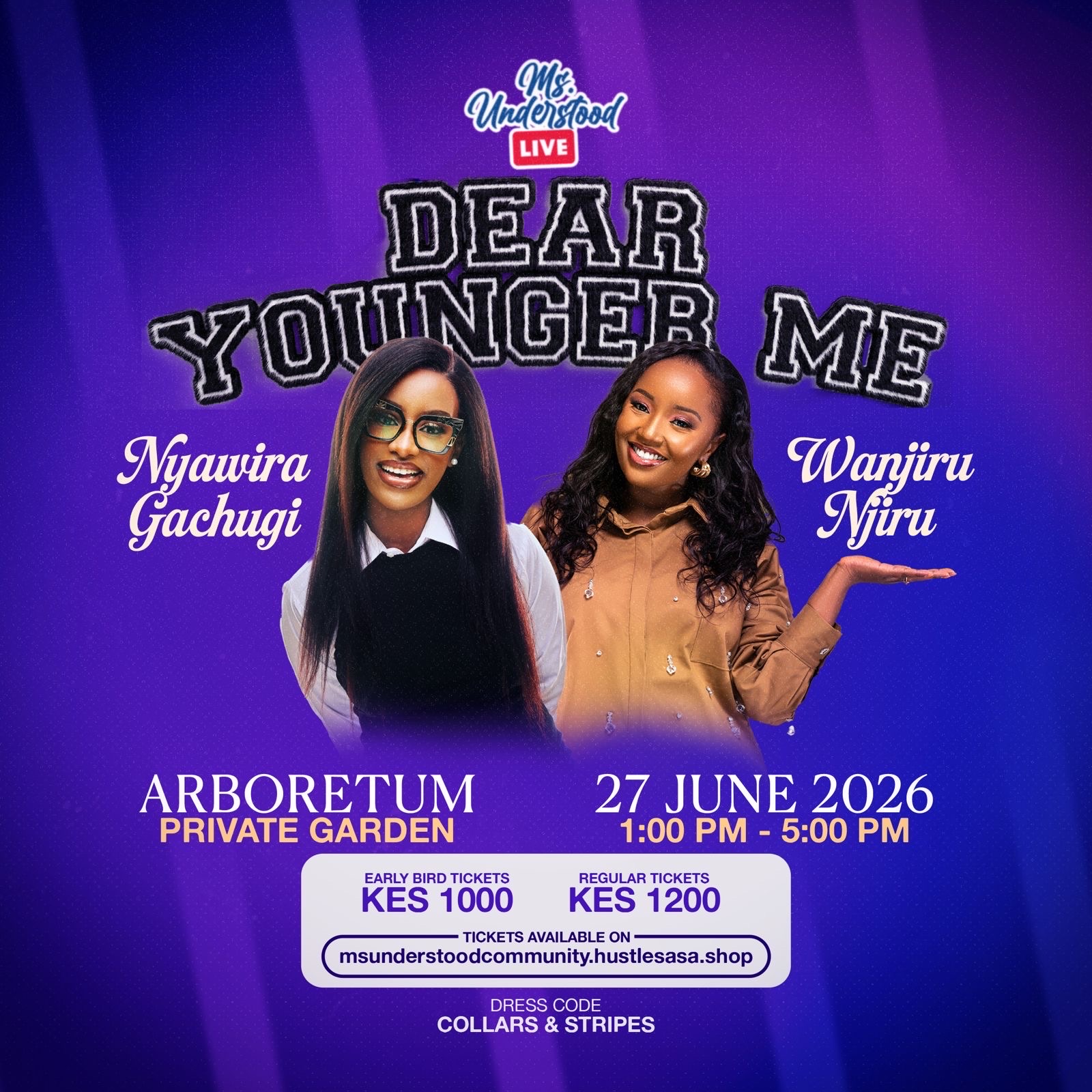 Tickets | Dear Younger Me - Nairobi Events Guide