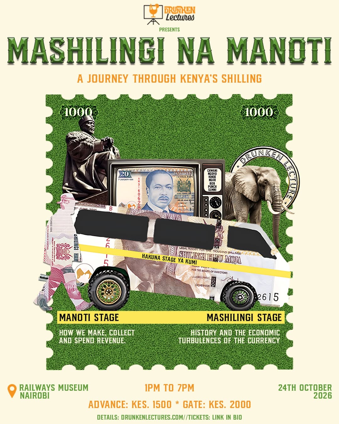 Drunken Lectures' Mashilingi na Manoti Festival