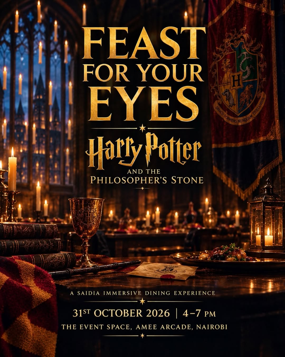 Feast For Your Eyes: Harry Potter and The Philosopher's Stone!