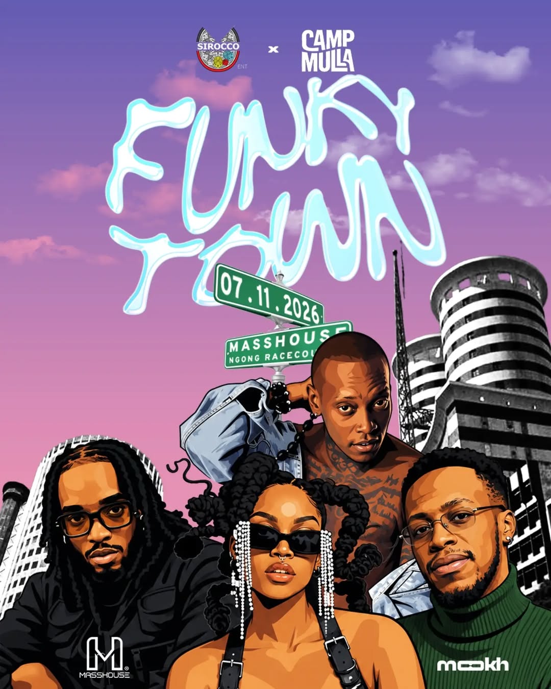 Funky Town • Camp Mulla, Genes1s LIVE