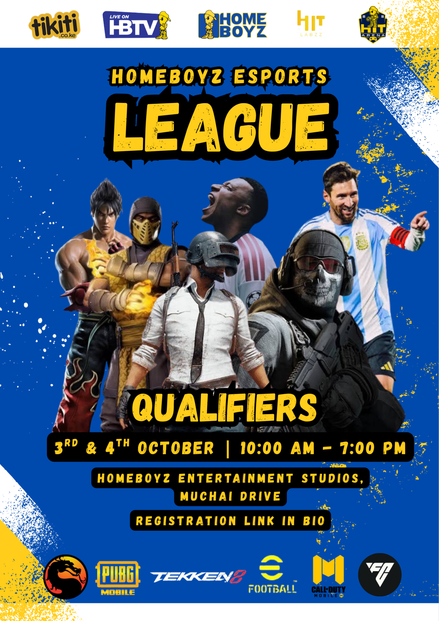 Homeboyz Esports League Qualifiers