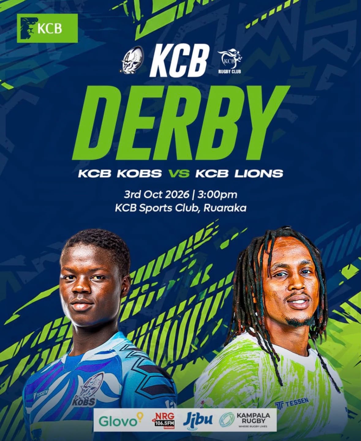 KCB Lions vs KCB Kobs UG Rugby Match