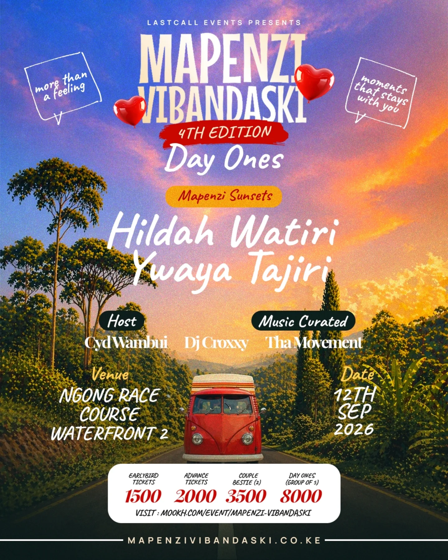 Mapenzi Vibandaski - 4th Edition • Day Ones
